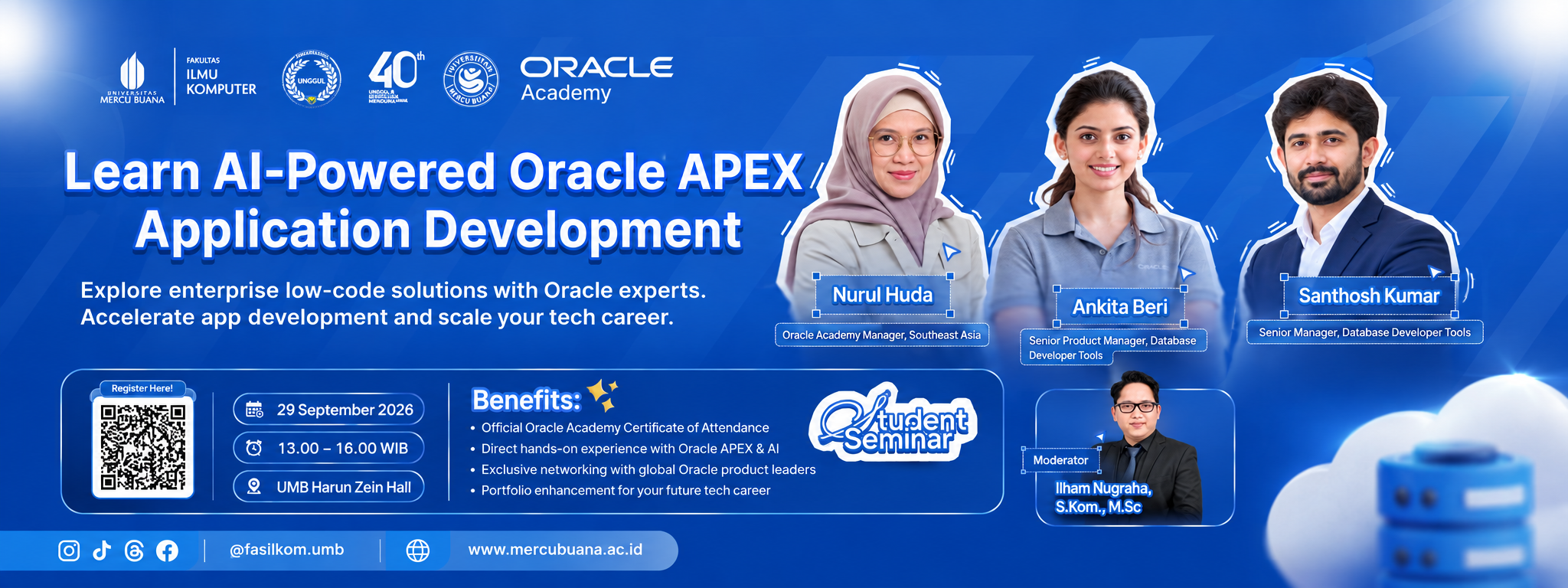 Learn AI-Powered Oracle APEX Application Development (Student)